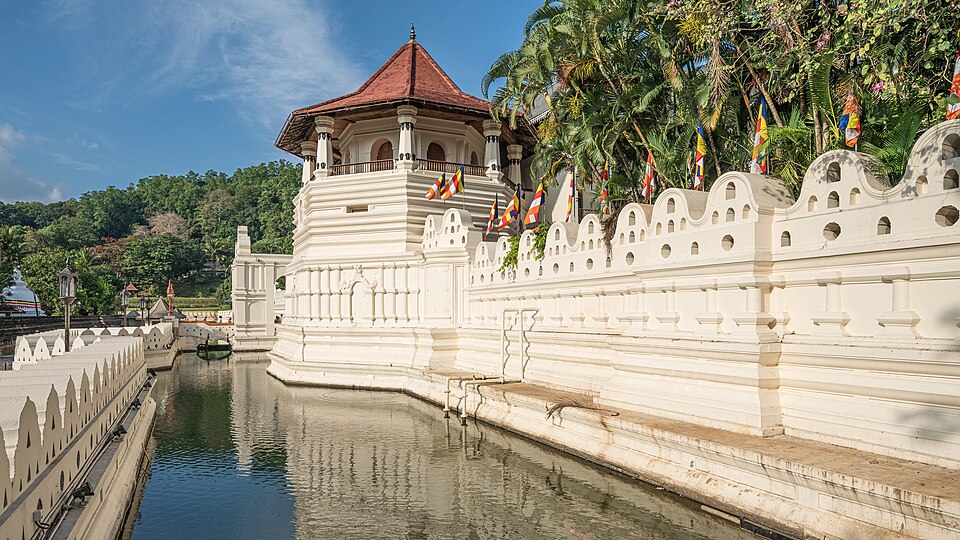 Sri Dalada Maligawa, the Temple of the Tooth in Kandy